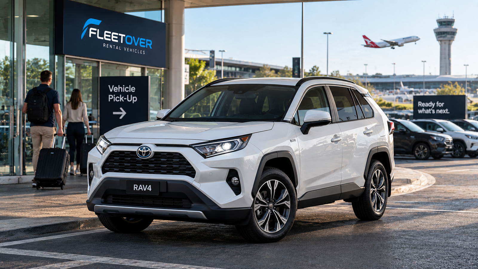 Modern SUV driving along an Australian coastal highway